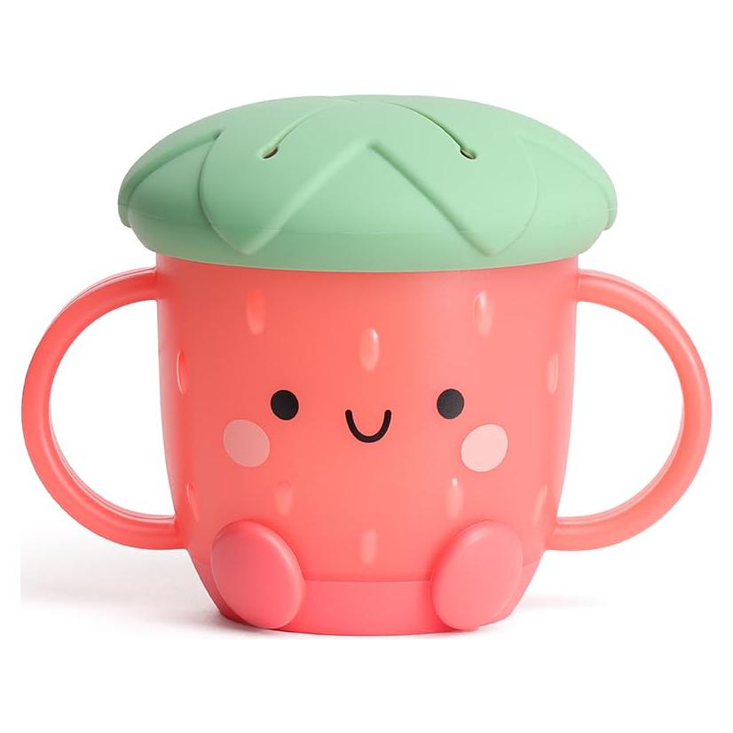 Taza de Snack Itzy Ritzy Fresa a Prueba de Derrames 0.12kg