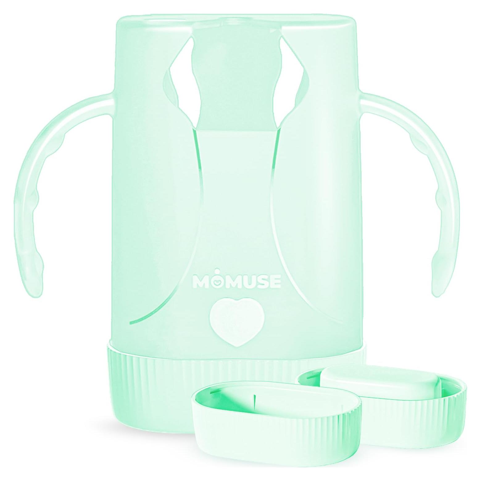 Soporte de Bolsa de Compresión MOMUSE Verde para Bebés