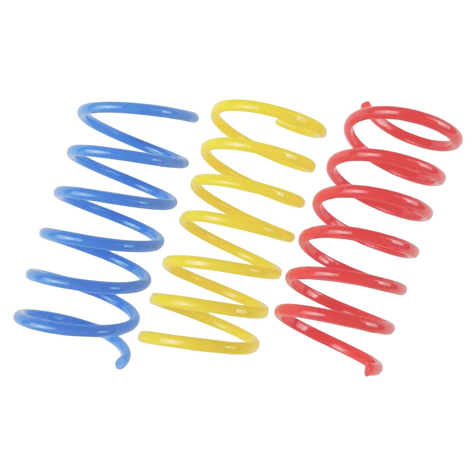 Juguetes para Gatos TAMU - 60 Resortes Coloridos 5.08 cm