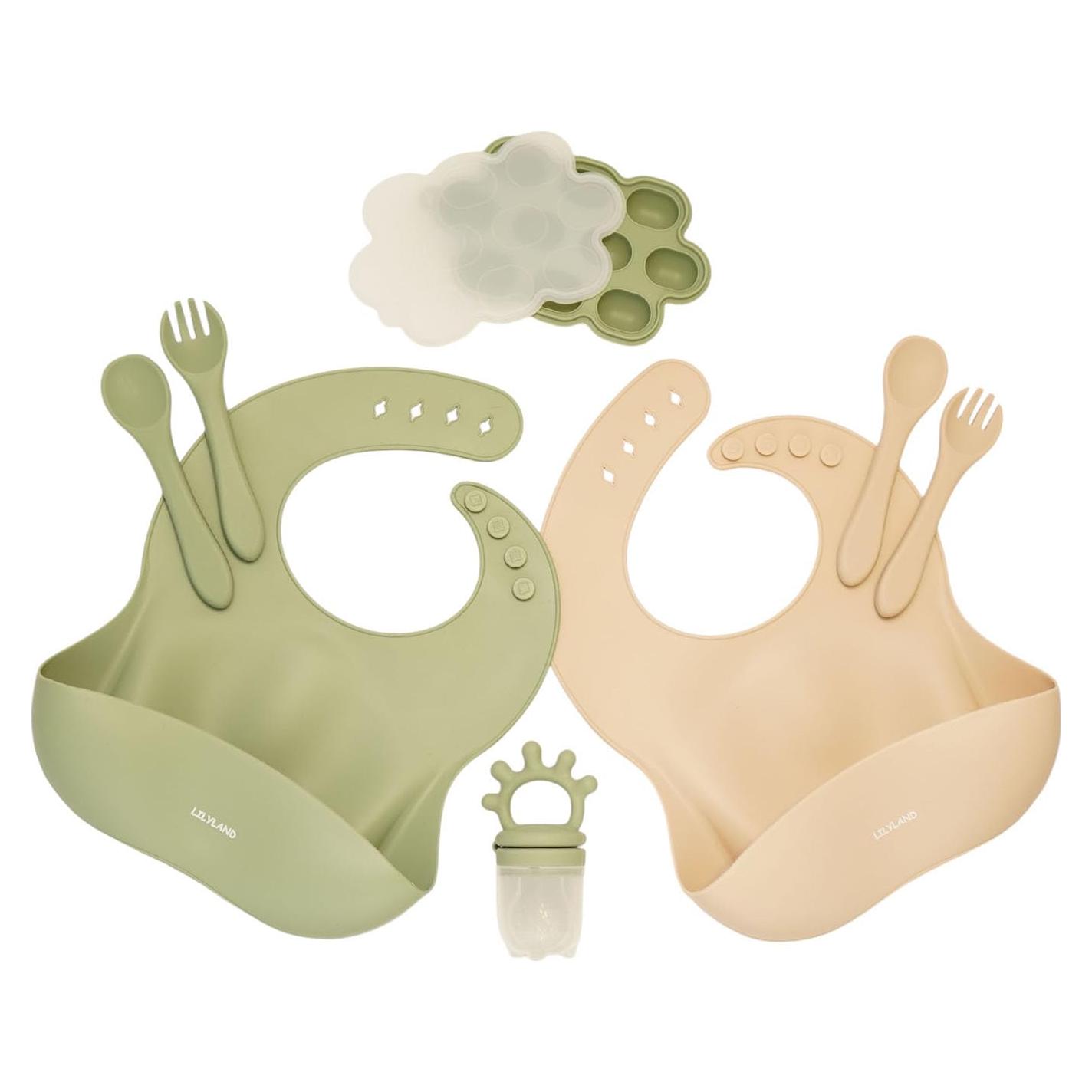 Extractor de Frutas y Alimentos de Silicona + Kit Bebé