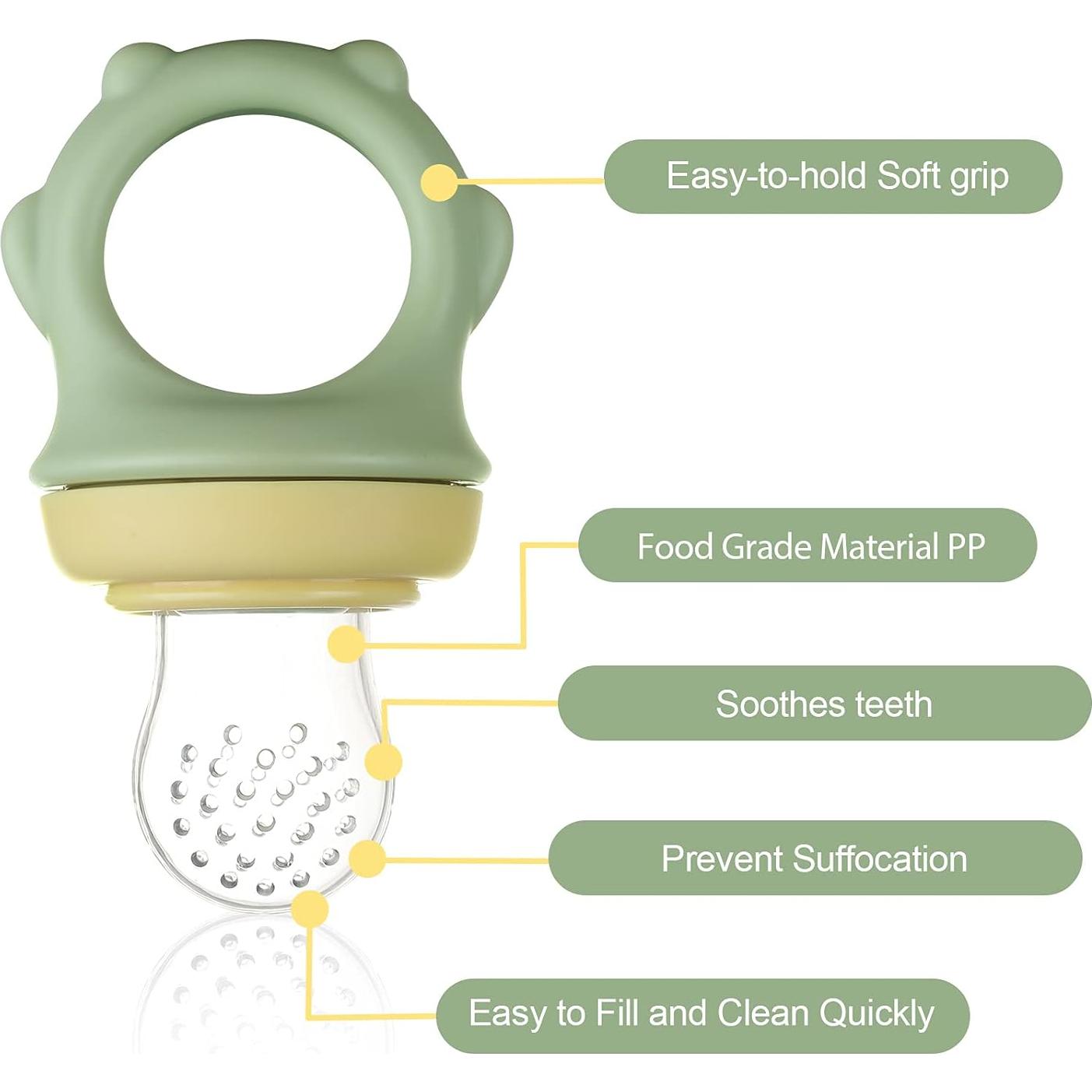 Conjunto de Chupete para Alimentos Lictin 11 Piezas - Silicona