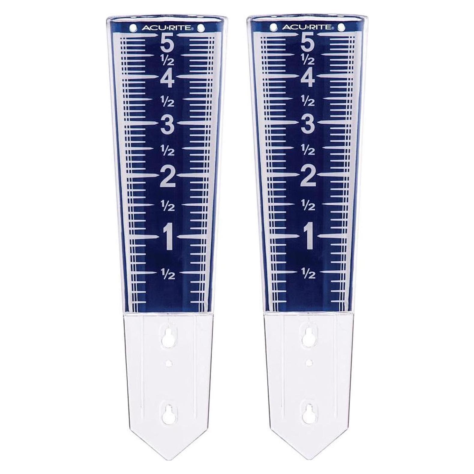 Medidor de Lluvia AcuRite 00850 - 2 Paquete con Tornillos