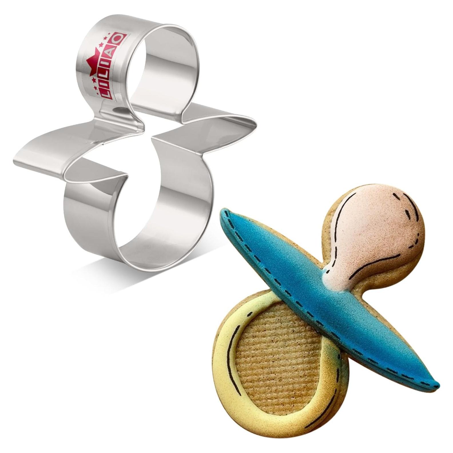 Cortador de Galletas Chupete LILIAO Acero Inoxidable 8.38 cm