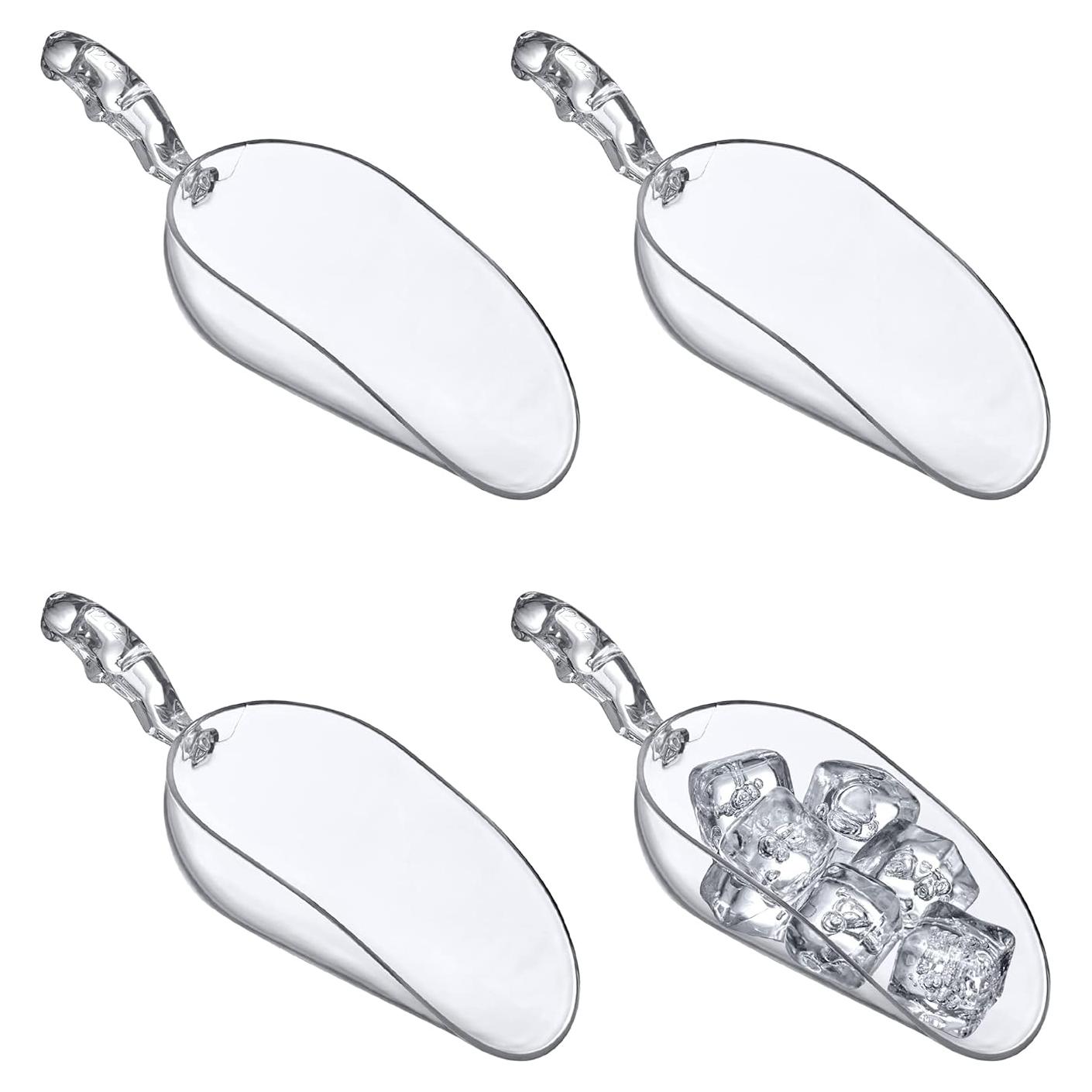 Cucharas de Hielo de Plástico Increíble Abby 12 oz - Juego de 4