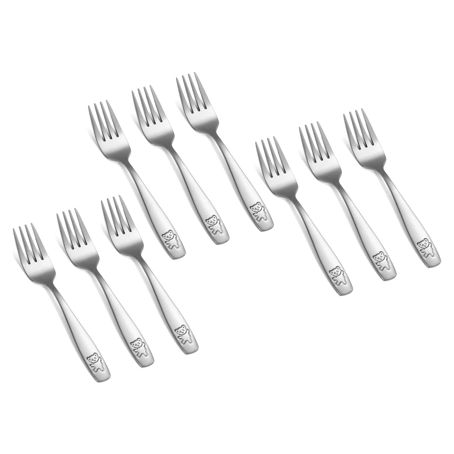 Set de Cubiertos para Niños Pimoys 9 Piezas Acero Inoxidable