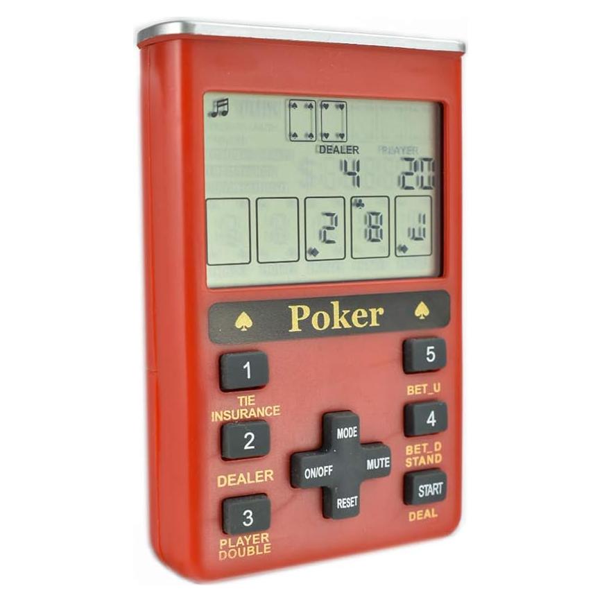 Juego de Póker Electrónico de Mano 7 en 1 LIKE G880