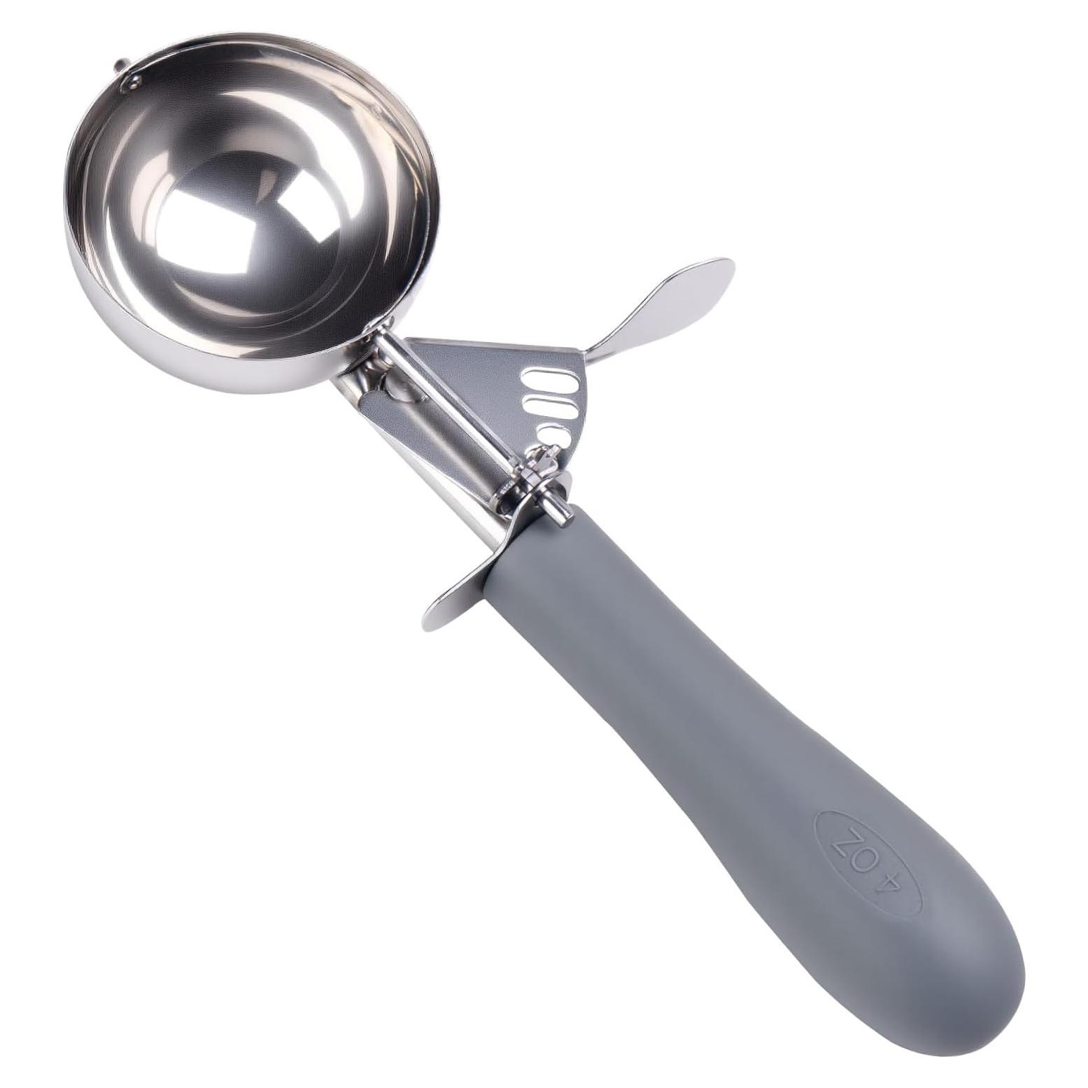 Cucharón Grande Fayomir #8 4 oz con Gatillo Antideslizante