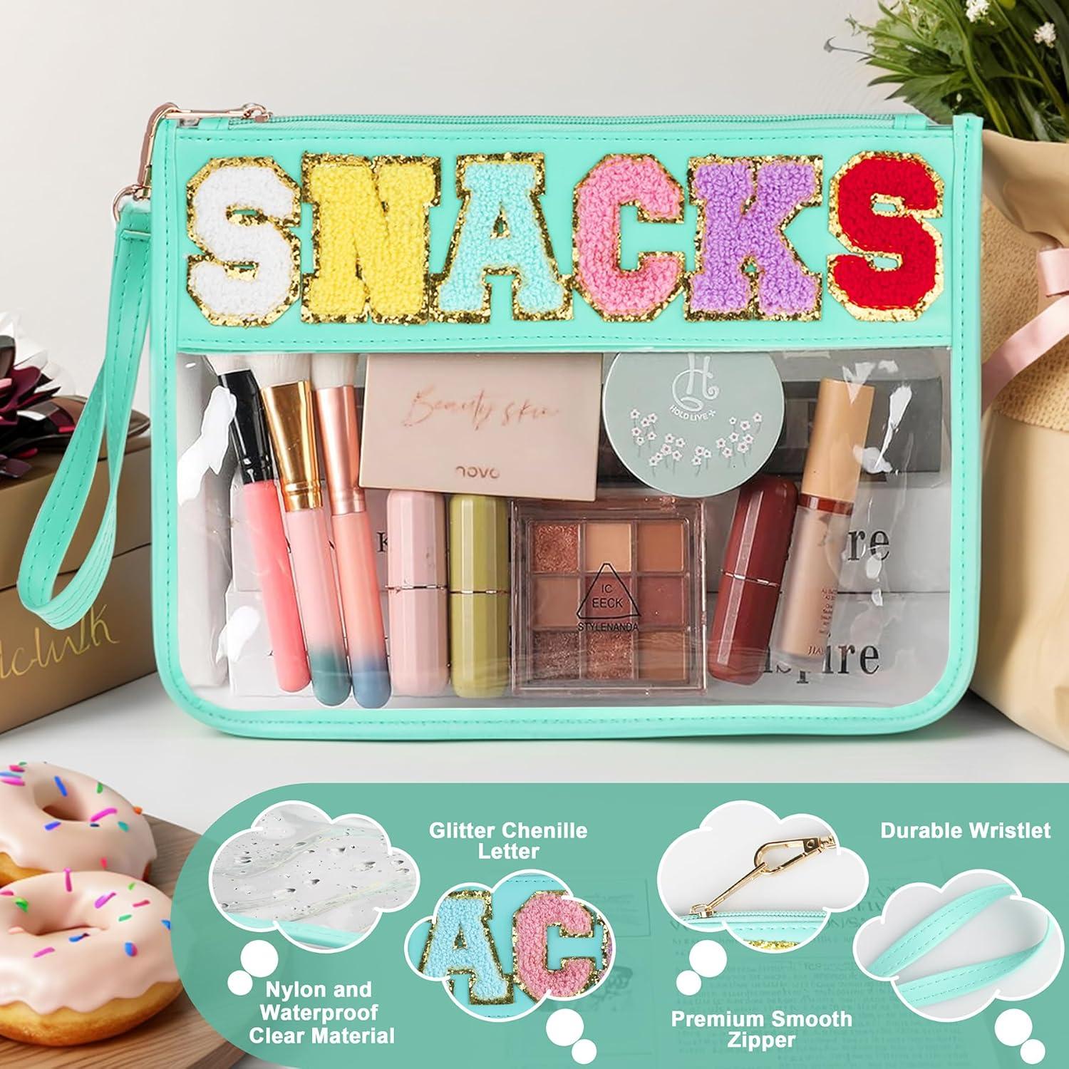 Bolsa de Snack y Maquillaje TESAFNG Verde Impermeable 31x21.5cm