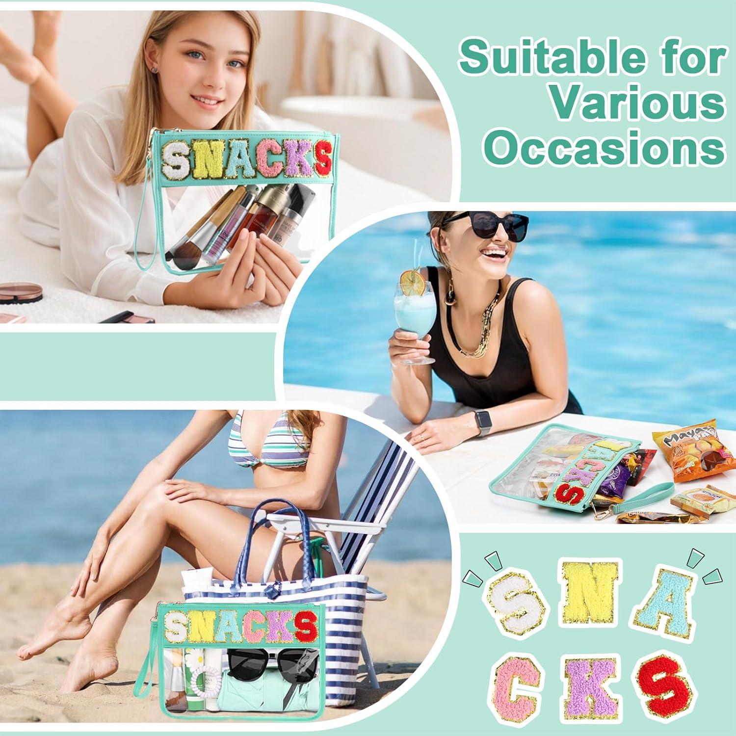 Bolsa de Snack y Maquillaje TESAFNG Verde Impermeable 31x21.5cm