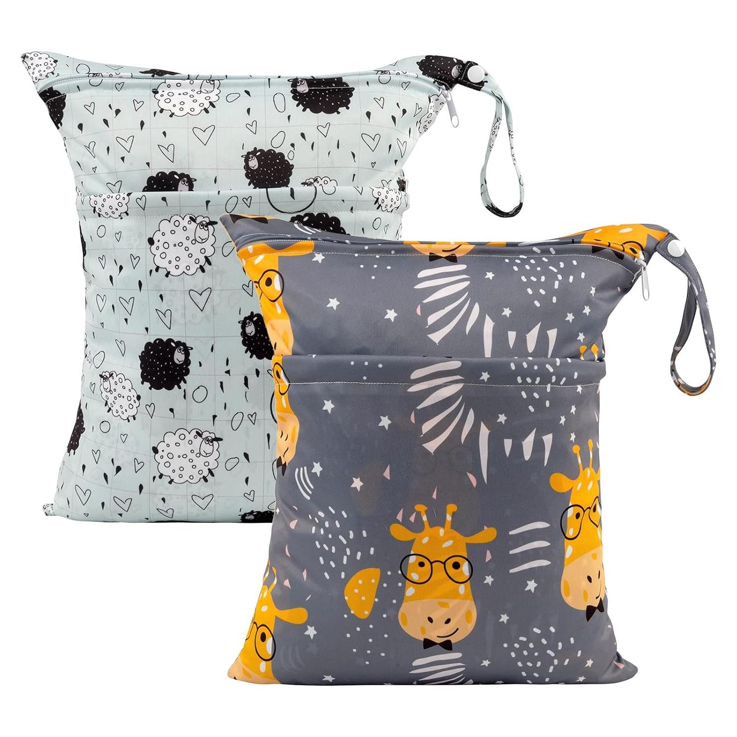 Bolsa Húmeda y Seca ALVABABY LZ1920 Impermeable Reutilizable