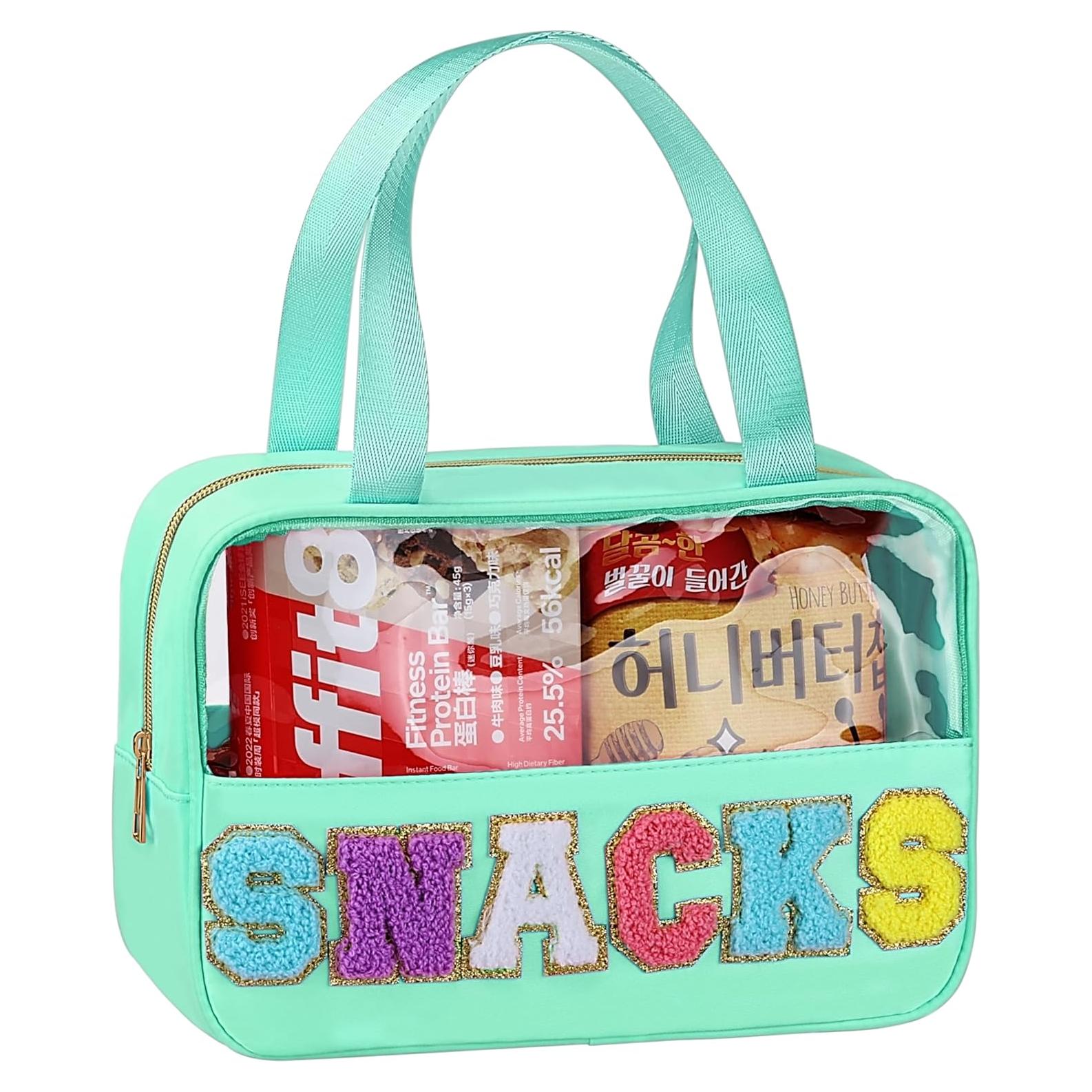 Bolsa de Maquillaje Transparente TESAFNG 30x21cm Verde