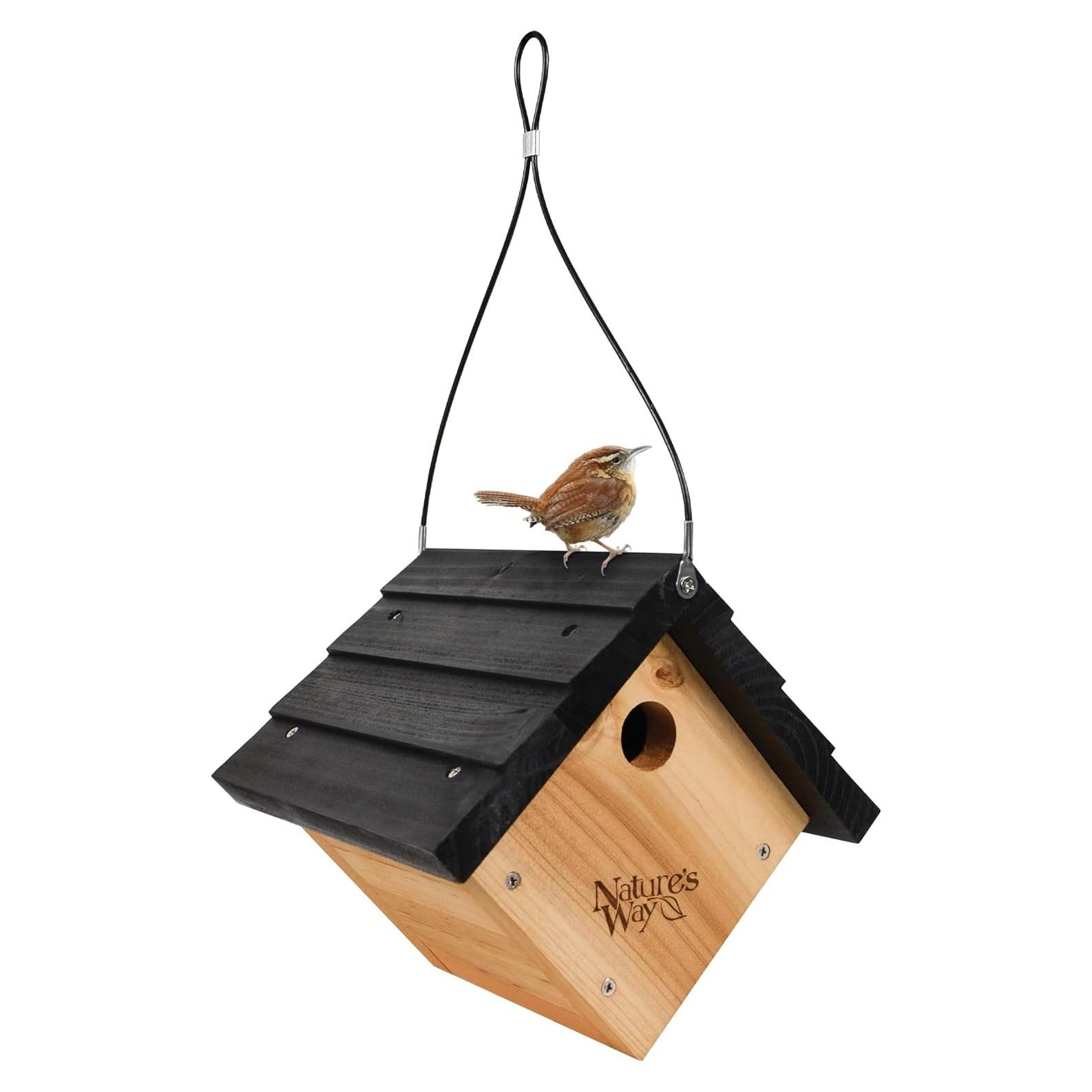 Casa para Wren de Cedro Nature's Way CWH1 20.6x22.5x20.3 cm Marrón