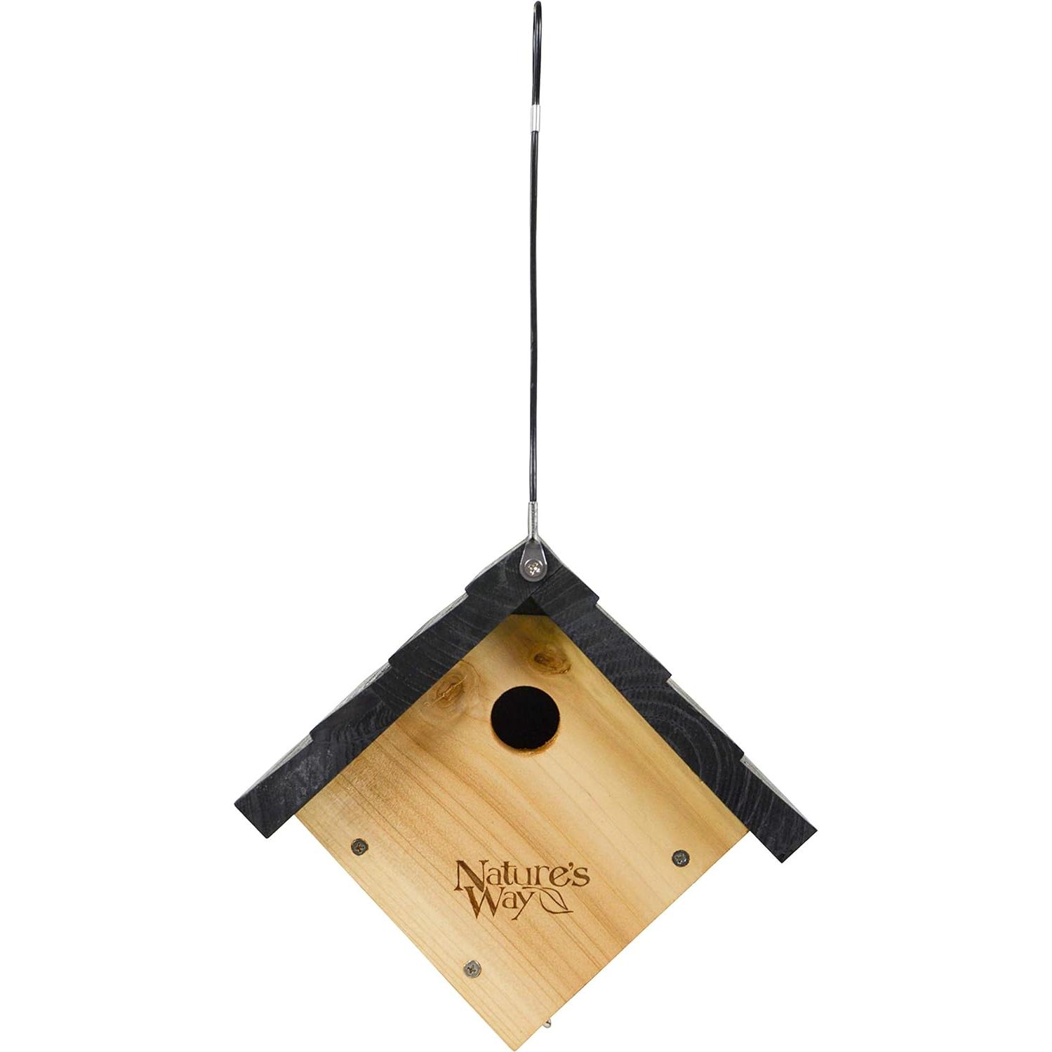 Casa para Wren de Cedro Nature's Way CWH1 20.6x22.5x20.3 cm Marrón