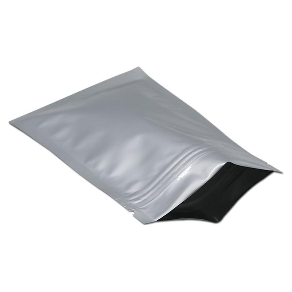 Bolsas Mylar Reutilizables MITOB 100 Piezas 10x15 cm Plateadas