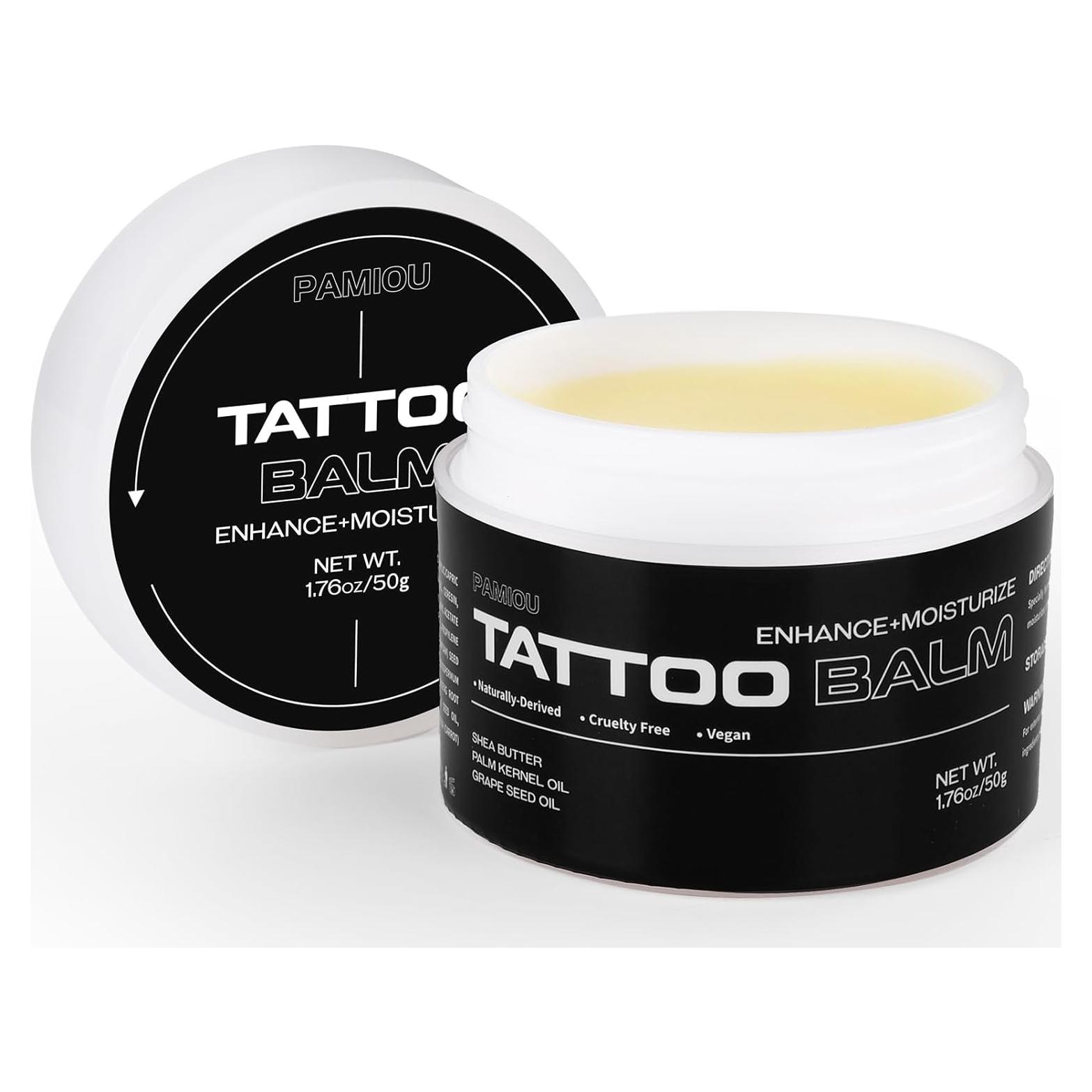 Bálsamo Hidratante para Tatuajes Pamiou 50g - Natural