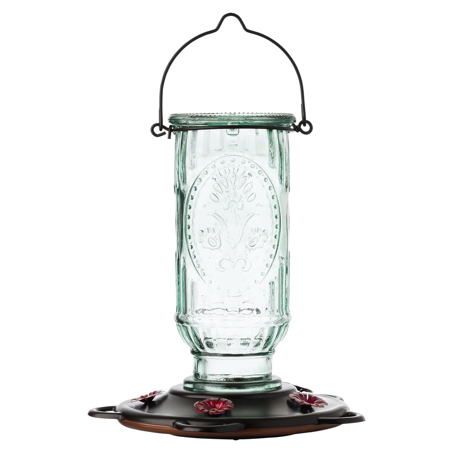 Alimentador de Colibríes Vintage More Birds 590ml 5 Puertos