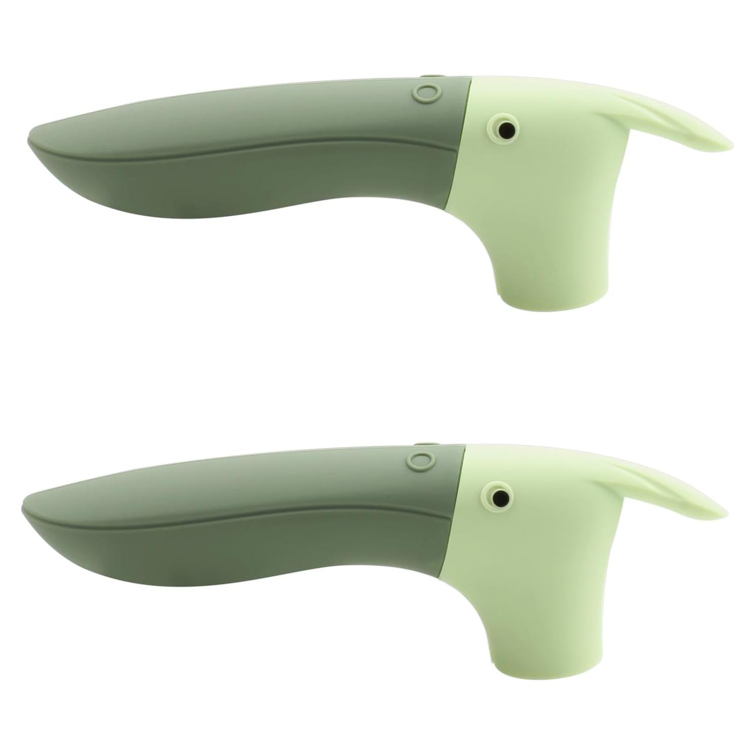 Funda de Mango de Puerta VinBee de Silicona Verde - 2 Piezas