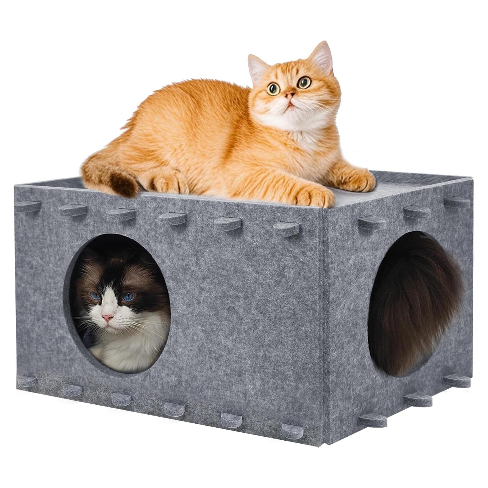 Cama para Gatos OOZAZEMM Gris 55.9x36.1x30.5 cm Resistente