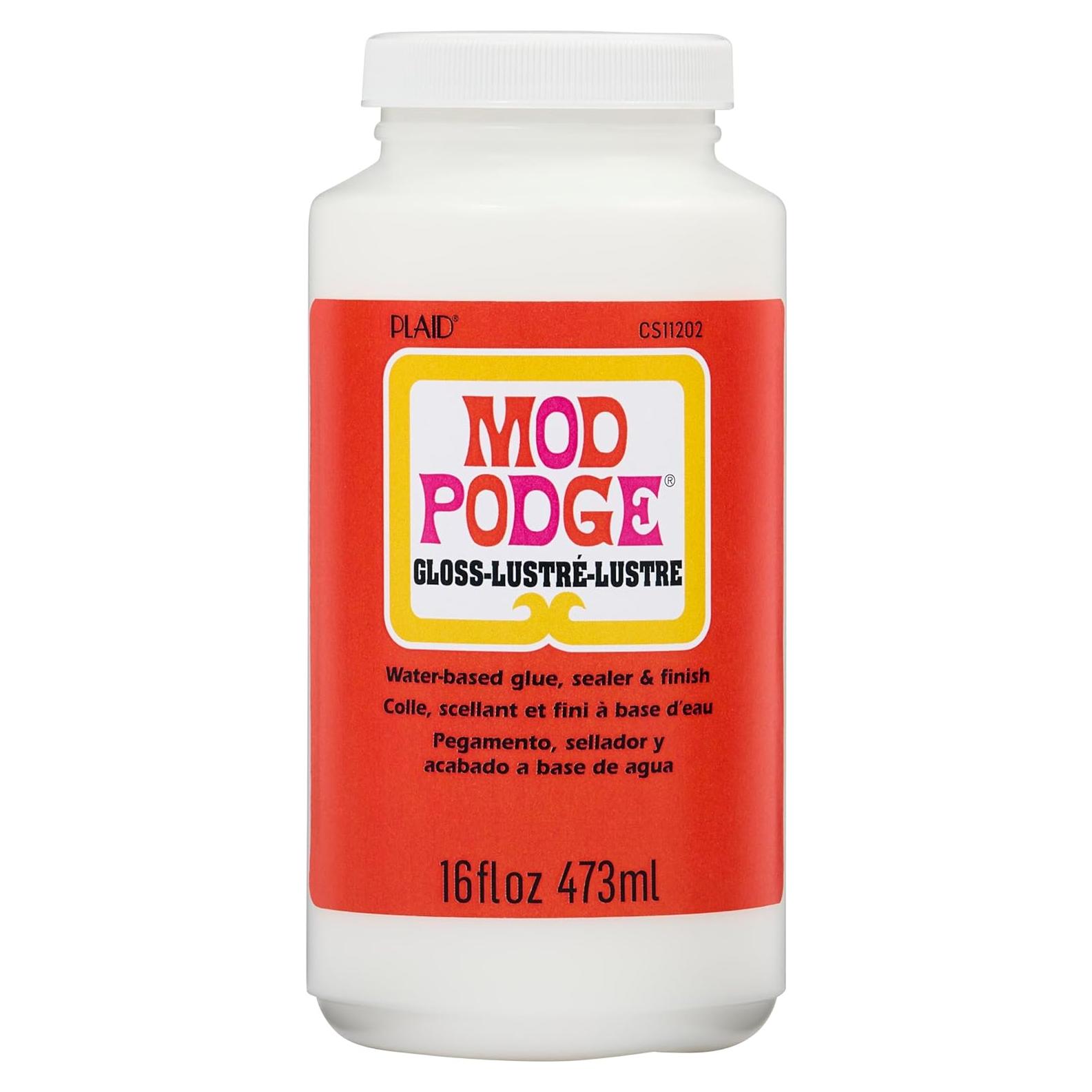 Mod Podge Gloss 473 ml - Pegamento y Sellador No Tóxico