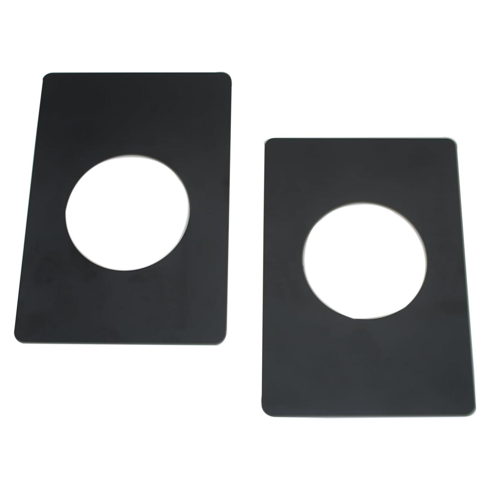 Placa de refuerzo para pomo de puerta OZXNO 2 piezas acero inoxidable