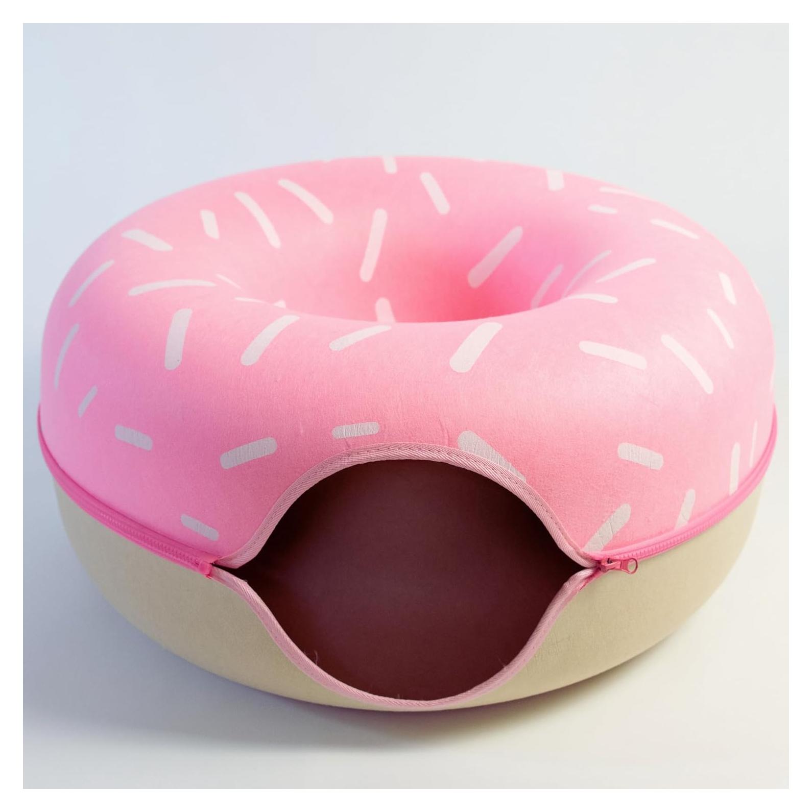 Cama Túnel para Gatos Donut Luli & Cat - Grande 61x61 cm