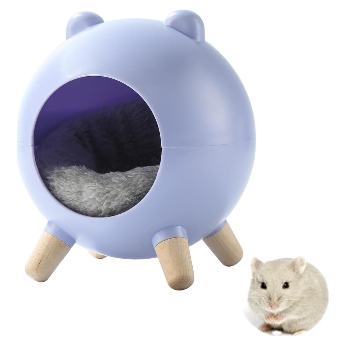 Escondite para Hámster TUTU&LELE Nido Espacial Púrpura