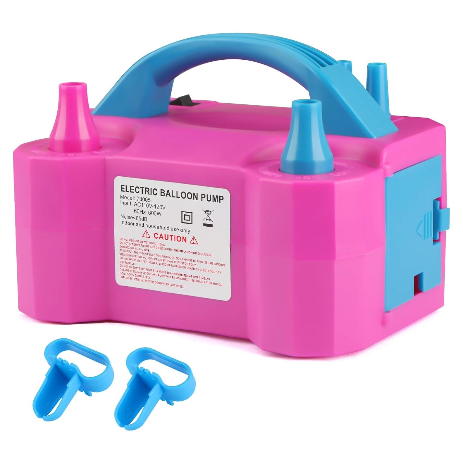 Bomba de globo eléctrica OWill 600W - Inflado rápido y portátil