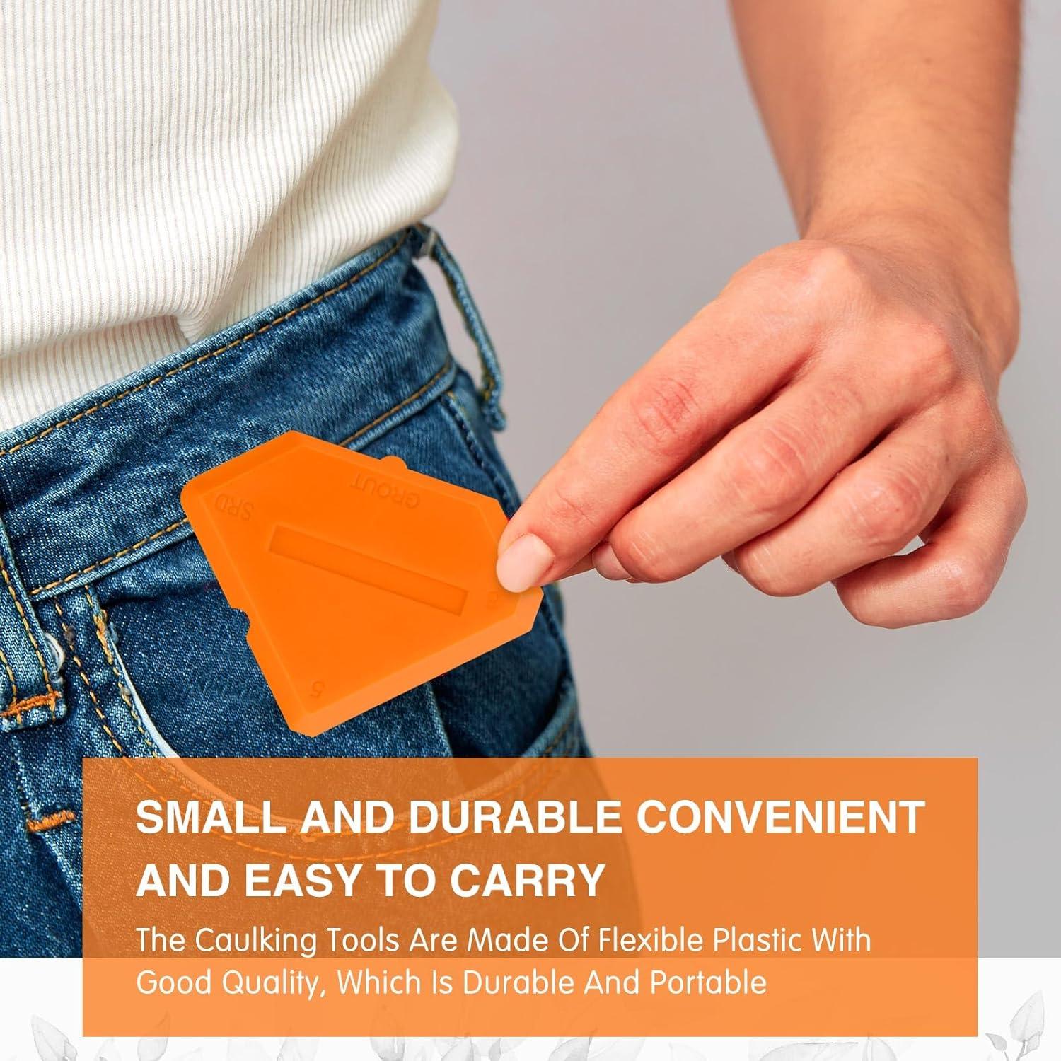 Conjunto de 2 herramientas de sellado de silicona Outus - Naranja