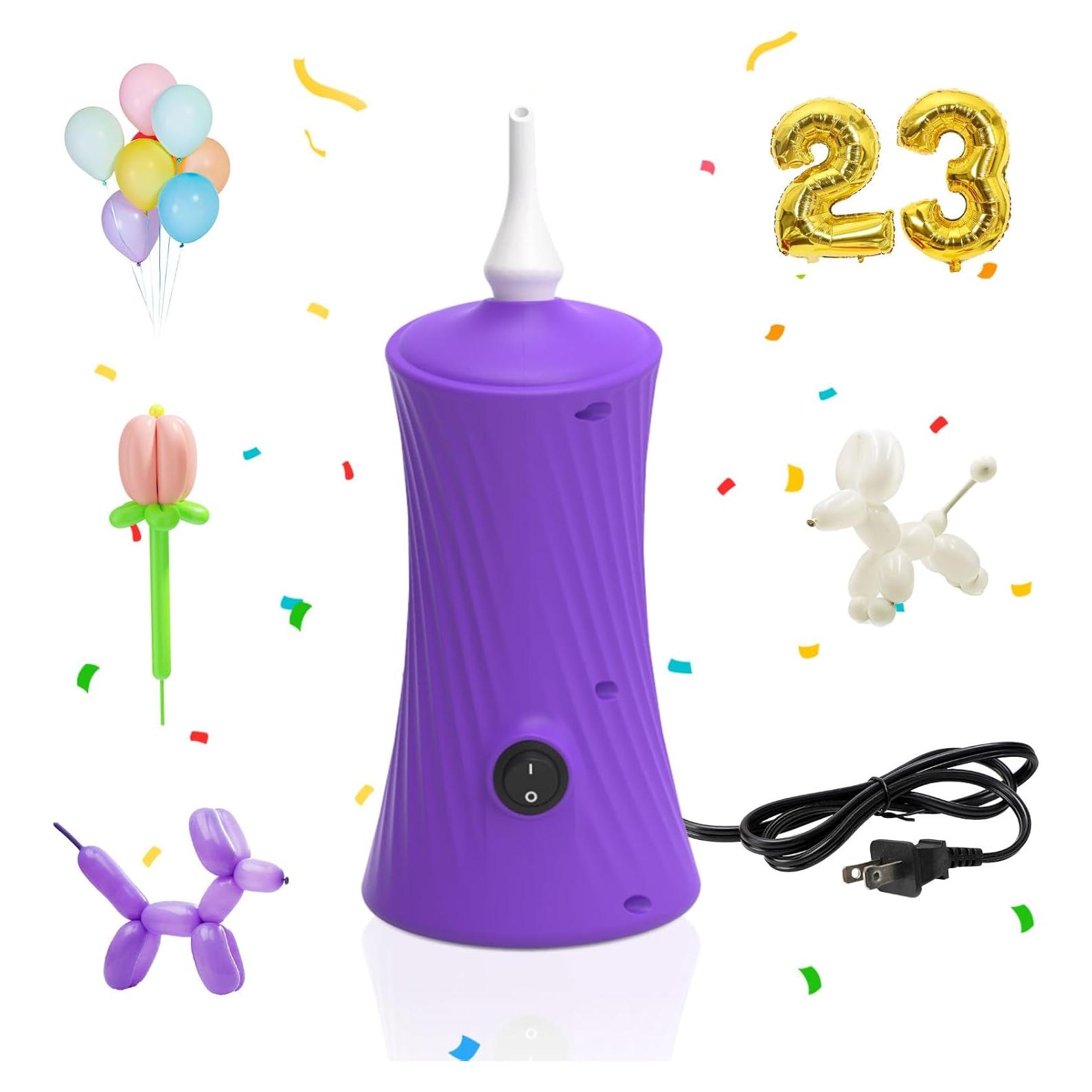 Bomba de globo eléctrica AXHJ portátil para inflar globos