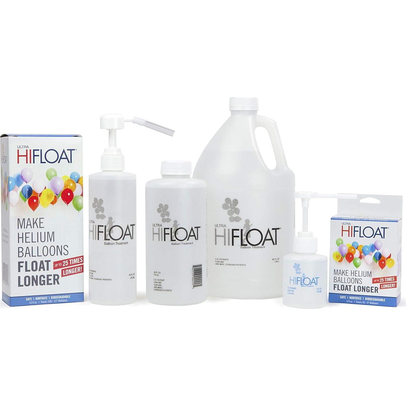 Ultra Hi-Float para Globos - 141.75 g con Bomba
