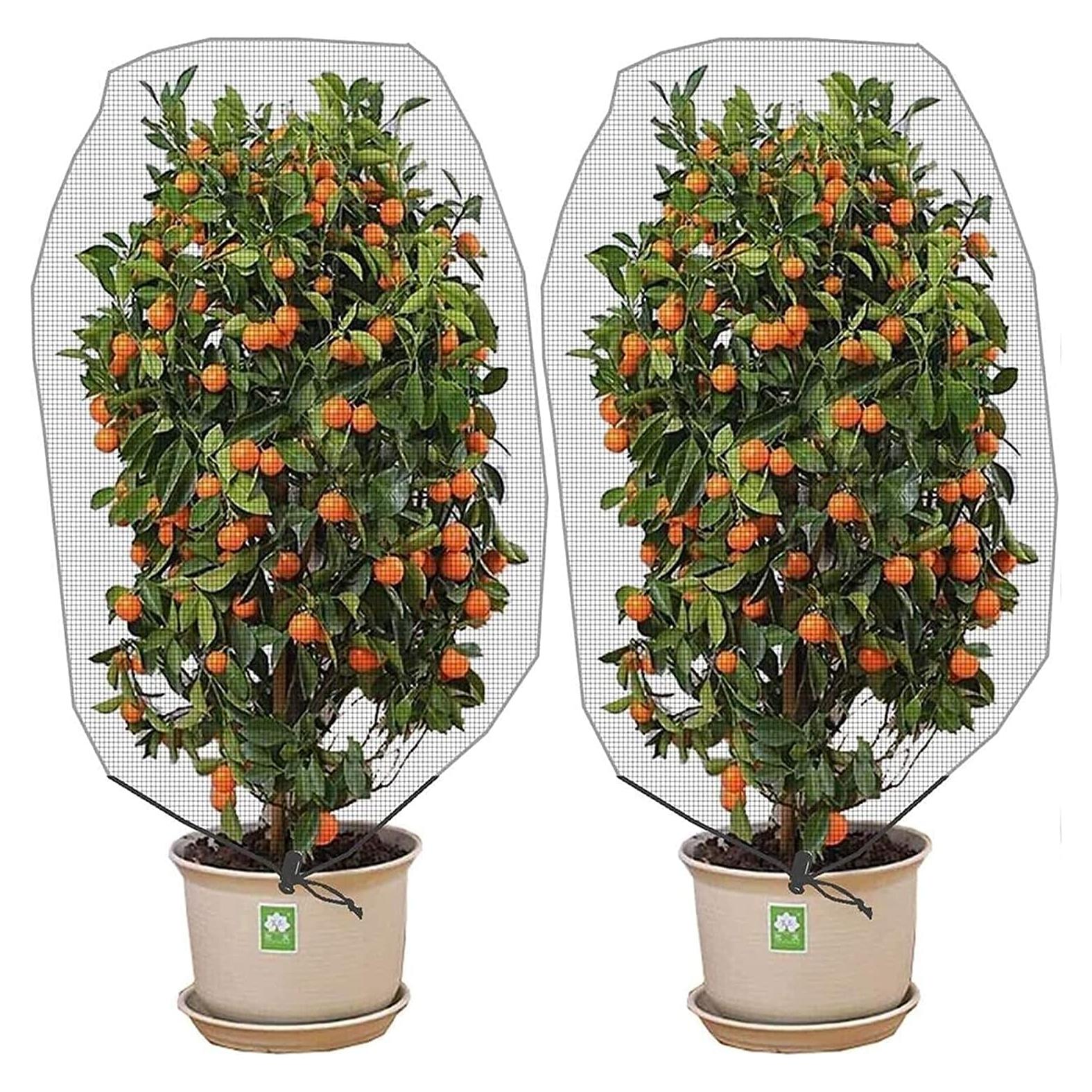 Malla de Barrera para Insectos y Aves Alpurple 2 Pcs 1.49x0.97m