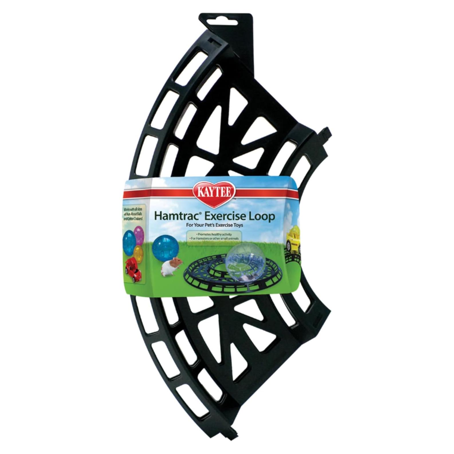 Bucle de Ejercicio Kaytee para Hámsters 63.5 cm - 4 Secciones Curvas