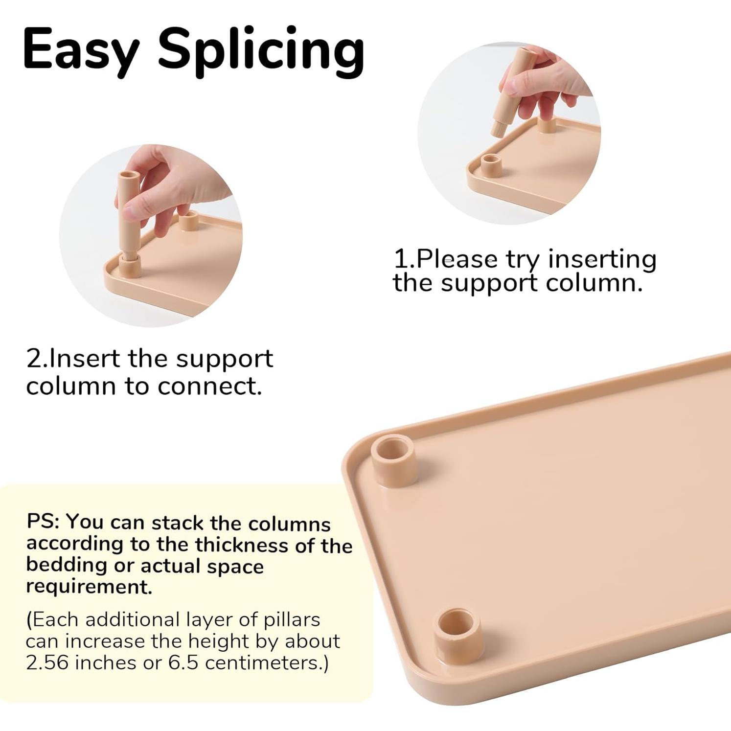 Plataforma para Hámster Tafit - Ajustable 19.1x24.9 cm Púrpura