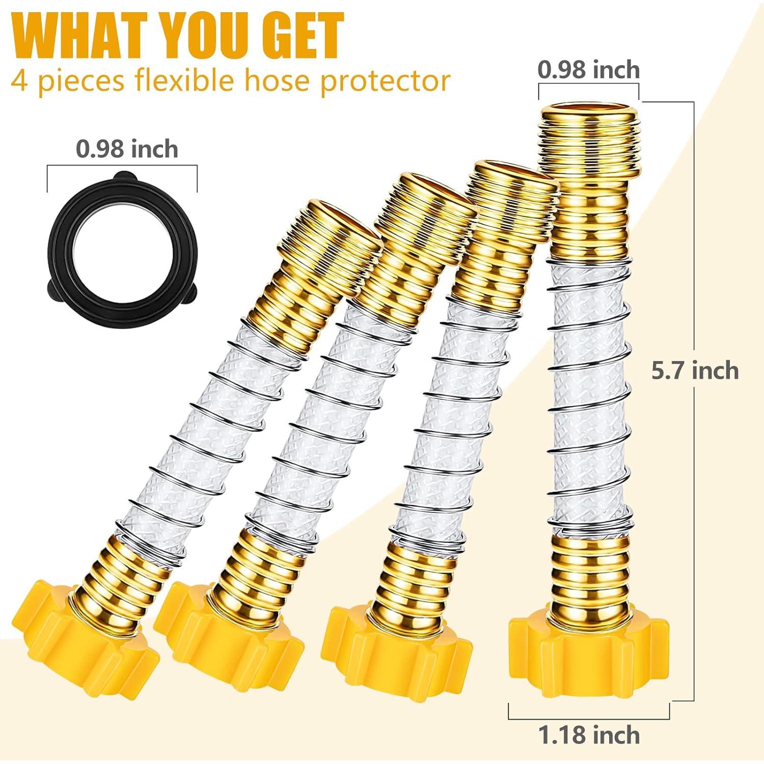 Protector de Manguera de Jardín GCTWFYK 4 Piezas 14.5 cm