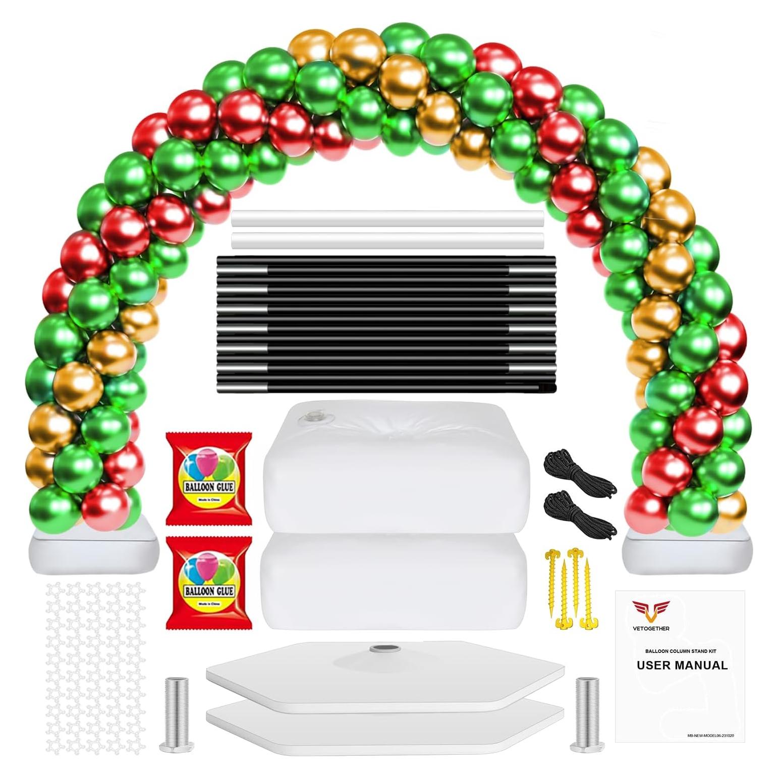 Kit de Soporte para Arco de Globos VETOGETHER 2.74m x 3.05m