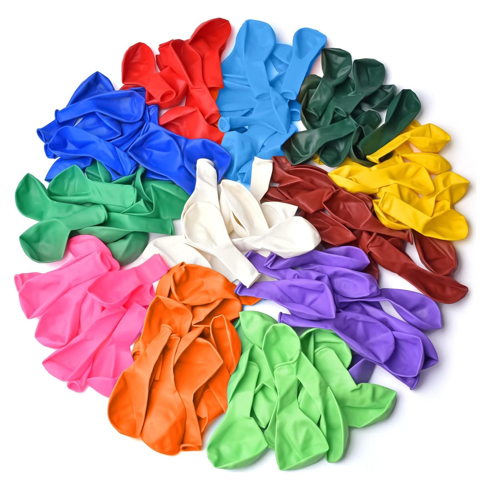 Globos de Láttex 12" Tamodan 120 PCS Coloridos para Fiesta