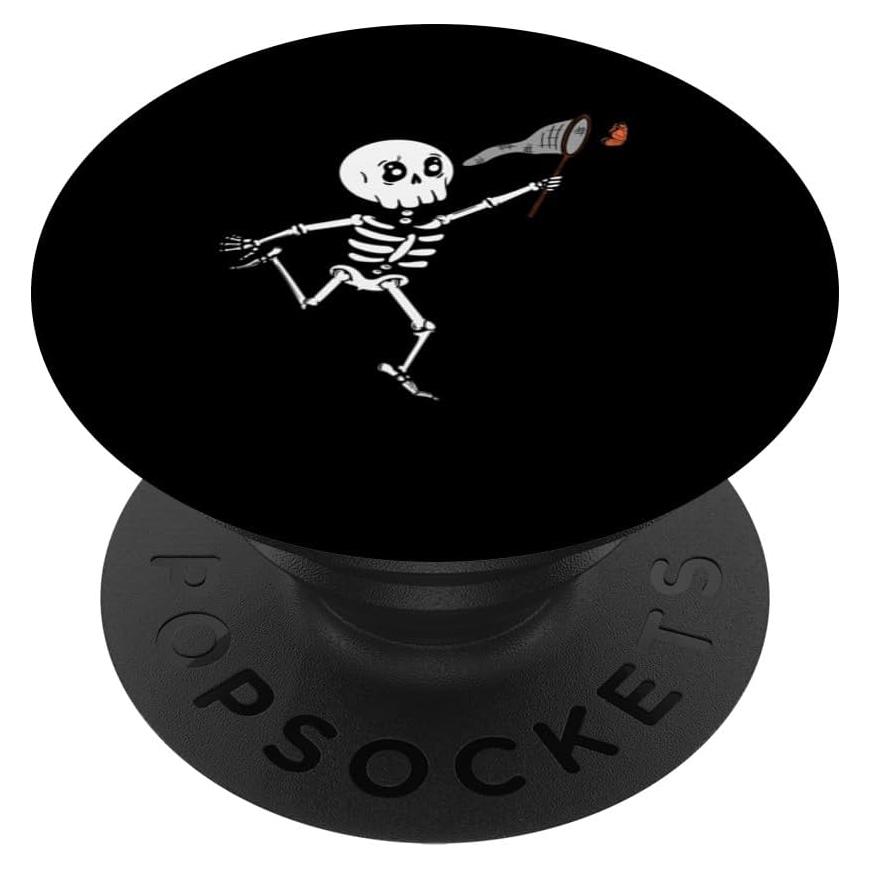 PopGrip Estándar PopSockets Esqueleto y Mariposa Halloween