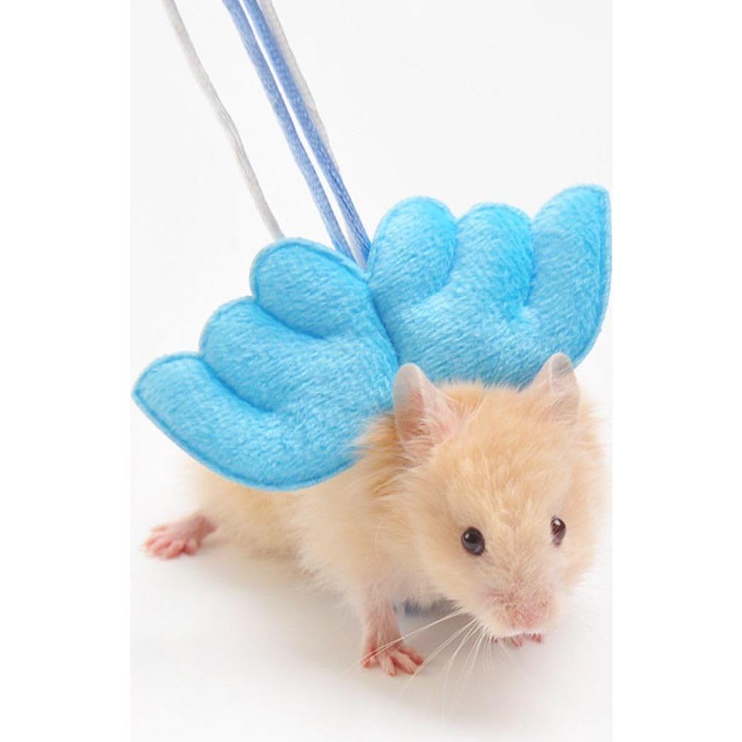 Arnés Ajustable para Hámster Copfeu con Correa y Campana Rosa