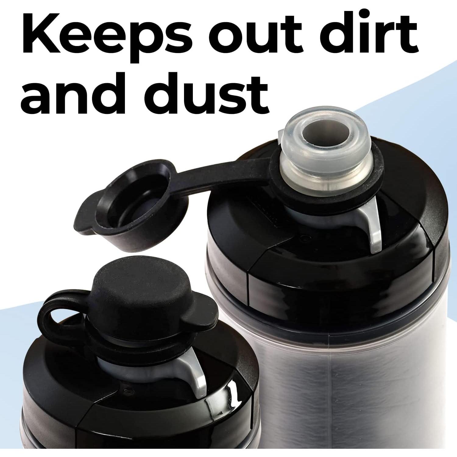 Paquete de 2 Tapas de Silicona Samorillo para Botellas CamelBak