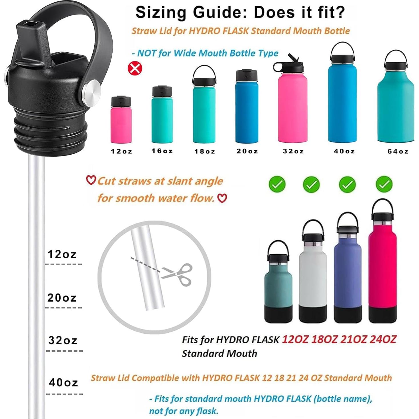 Tapa de Popote RRegeny para Hydro Flask 21/24 oz - Flex Cap