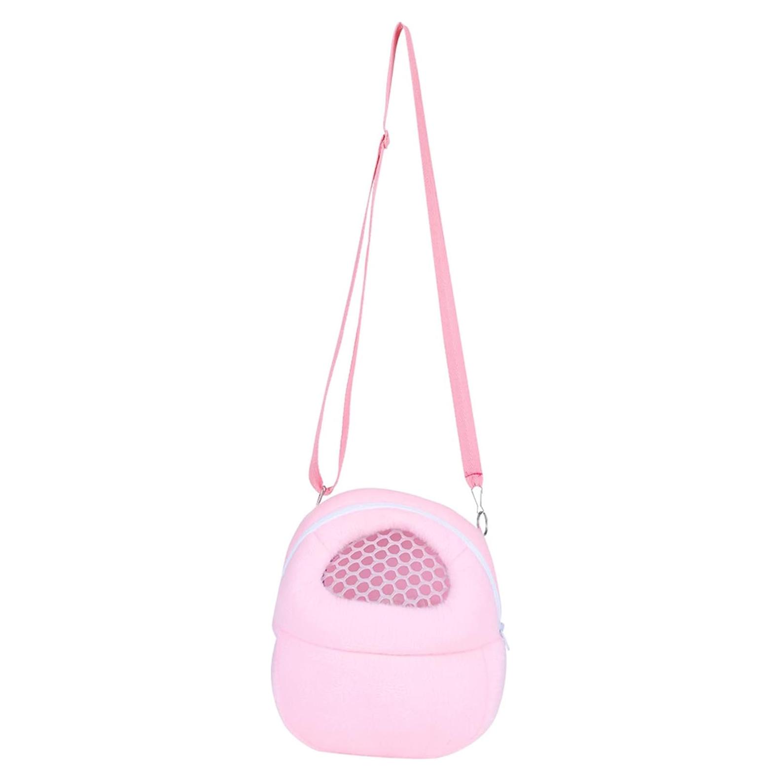 Bolsa Transportadora para Cobayas Tiiyee Rosa Transpirable