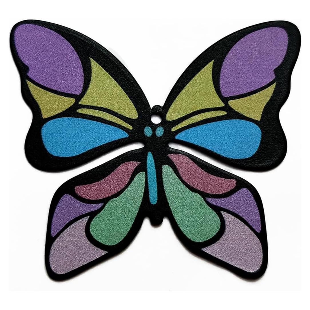 Captador de Viento Mariposa KK Magsun 9.7x8.5cm con Cuerda