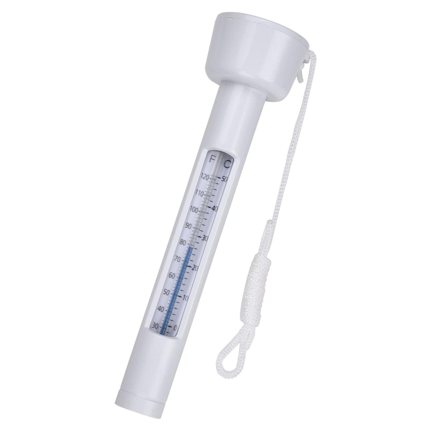 Termómetro de piscina flotante eLander A15-EL, analógico, 50°C