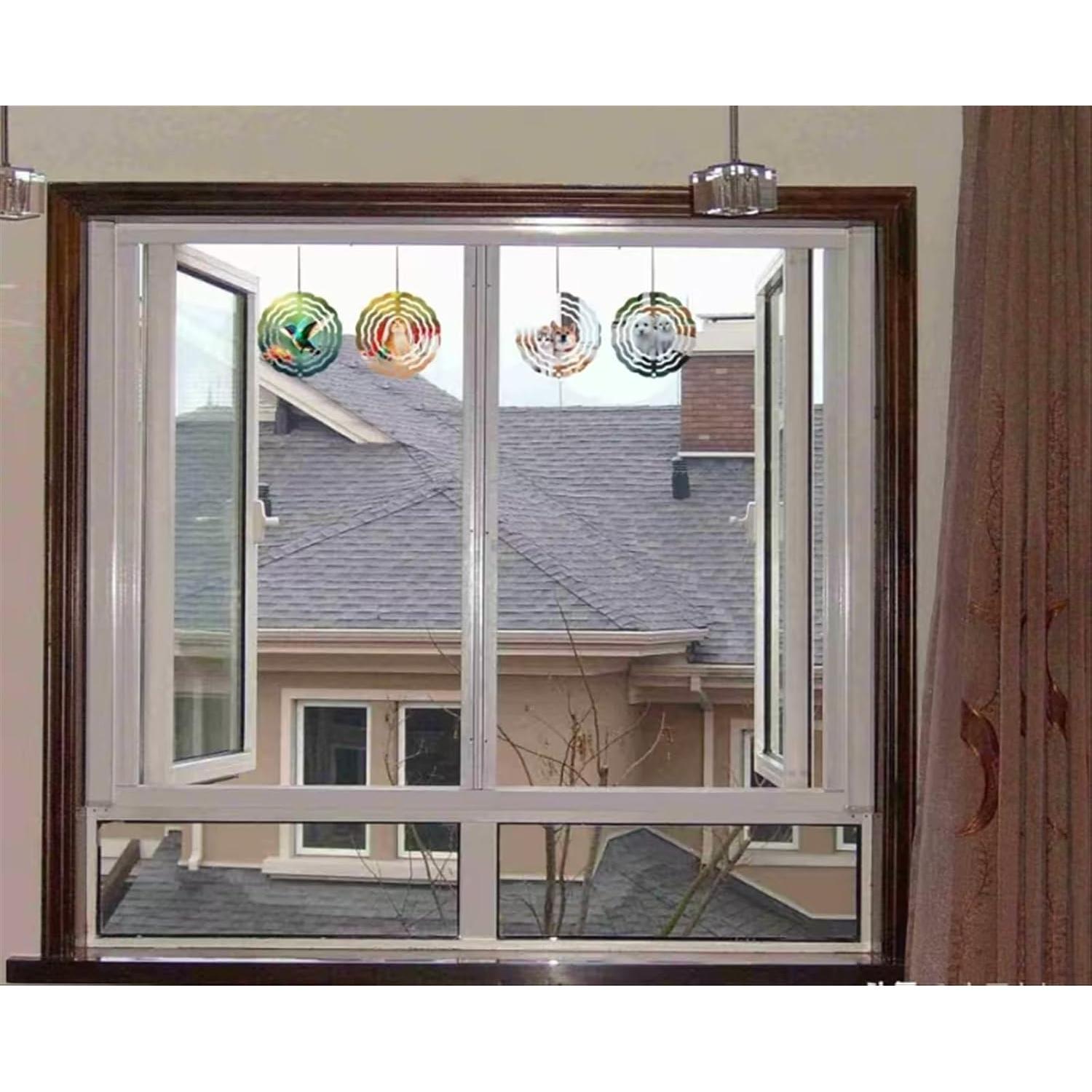 Paquete de 10 Plantillas de Molinete de Sublimación 7.6 cm Aluminio