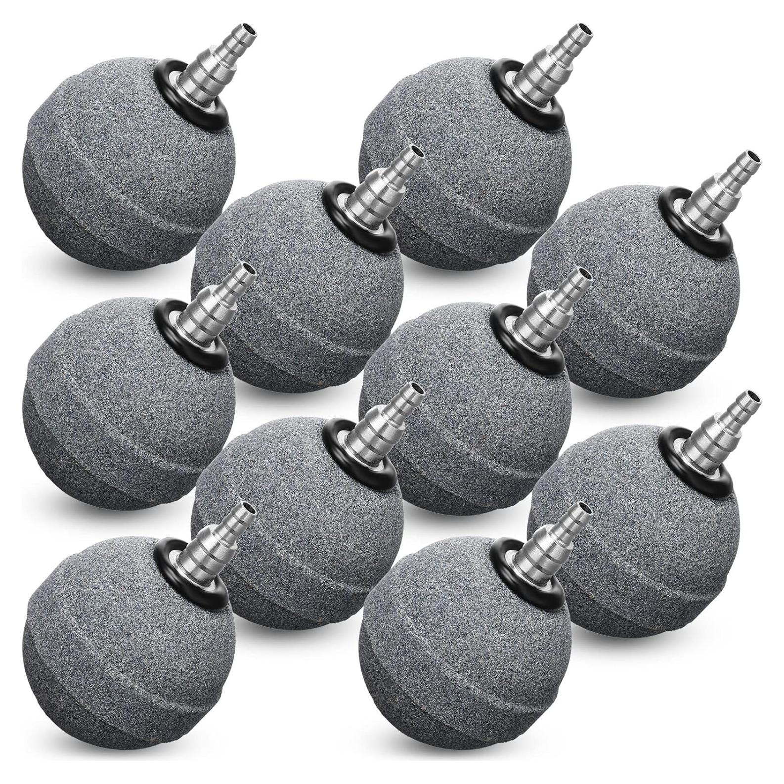 Reginary 10 Piedras de Aire para Acuario 5.08 cm Difusor Oxígeno