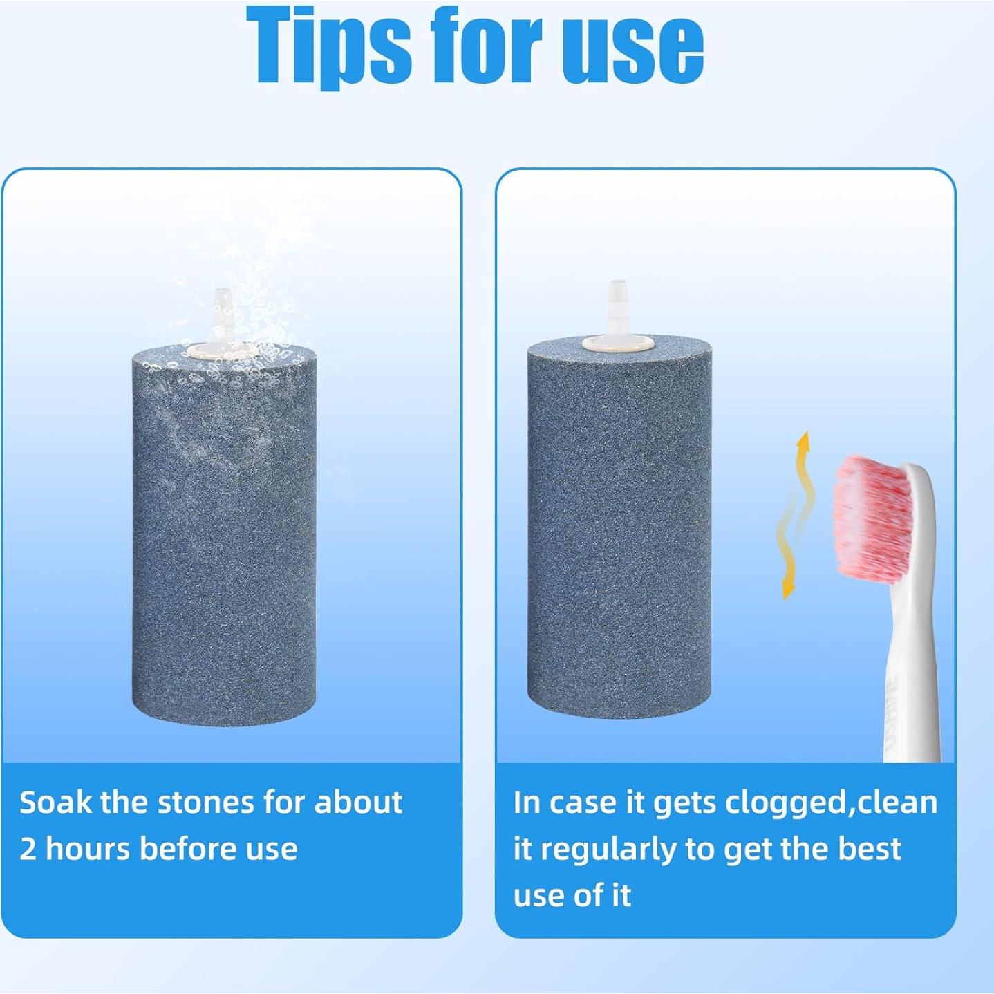 Piedras de Aire AQUANEAT 10pcs para Acuarios y Hidroponía