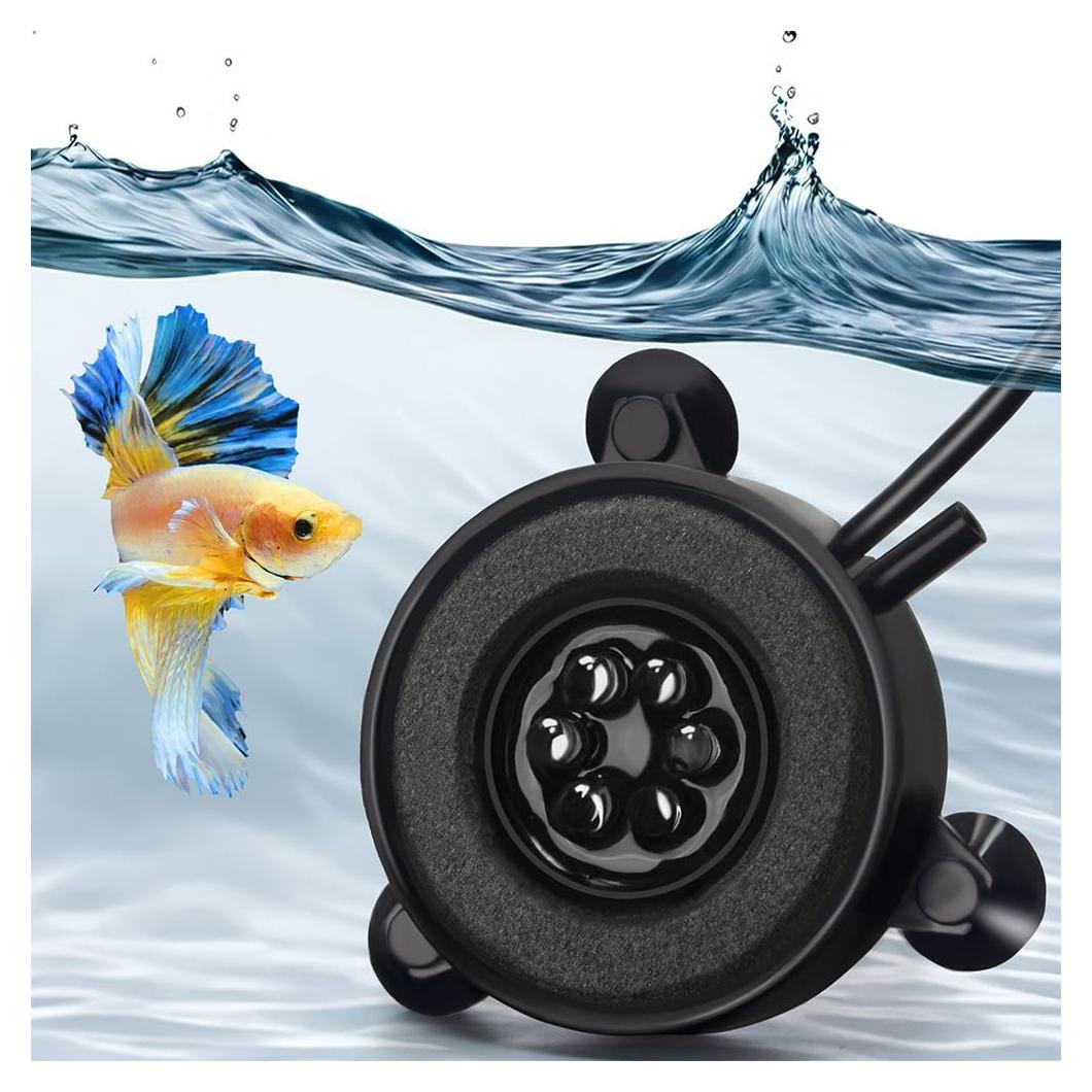 Disco Burbujeante LED para Acuario DaToo 5.3cm Multicolor