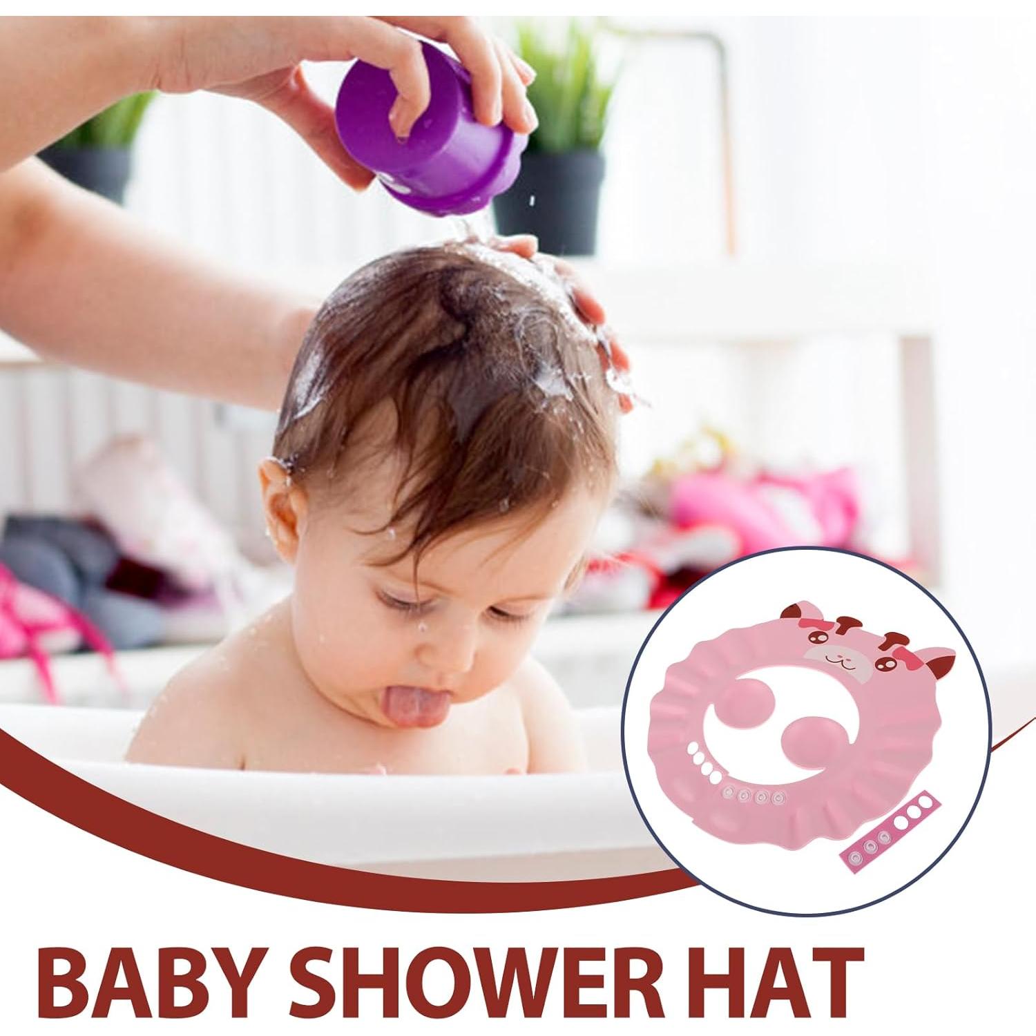 Gorro de Ducha Ajustable Healifty para Shampoo Bebé