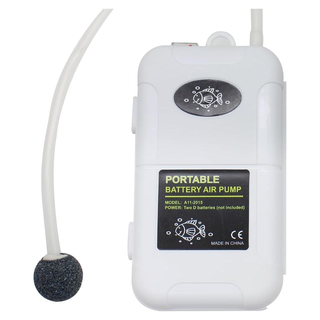 Bomba de Aire YQMIGU para Acuario 6 Galones, Silenciosa y Portátil