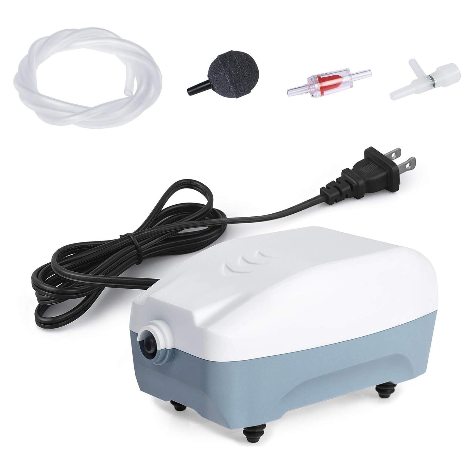 Bomba de Aire HITOP 2W 1.5L/min para Acuario Silenciosa